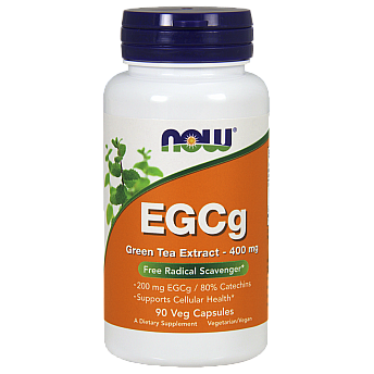 תה ירוק EGCg שורף שומן טבעי - 90 כמוסות מבית NOW FOODS