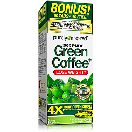 מחיר תמצית קפה ירוק 800 מג - 100 כמוסות דיאטה, הרזיה, ירידה במשקל