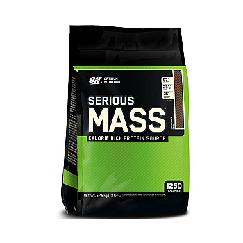 אבקת גיינר אופטימום סיריוס מאס 5.5 ק"ג  טעם שוקו - מבית Optimum Nutrition