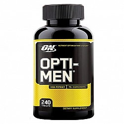 מולטי ויטמין OPTI-MEN לגברים - 240 טבליות מבית Optimum Nutrition