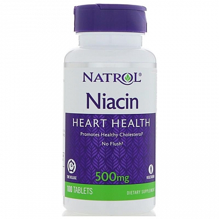 מחיר ניאצין 500 מג ויטמין B3 כמות 100 טבליות מבית NATROL