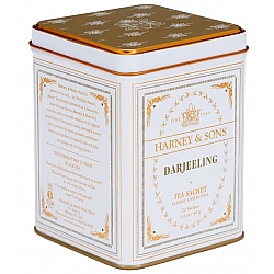 תה הודי דארג'ילינג Darjeeling בפחית 40 גרם 20 שקיות - מבית Harney & Sons