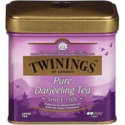 תה הודי טווינינגס דארג'ילינג Darjeeling בפחית 100 גרם - מבית Twinings
