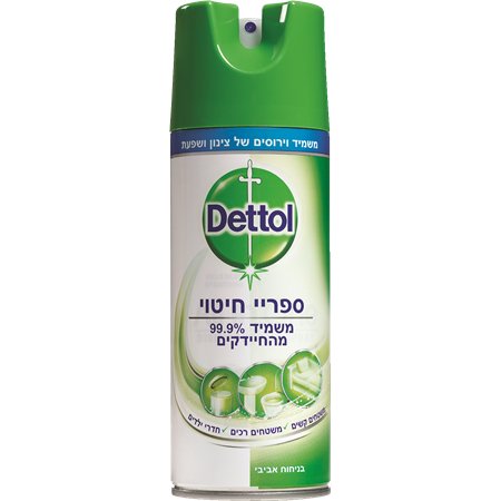 דטול ספריי חיטוי בניחוח אביבי 400 מ"ל - Dettol