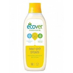 אקובר נוזל ניקוי רצפות ומשטחים 1 ליטר - מבית Ecover