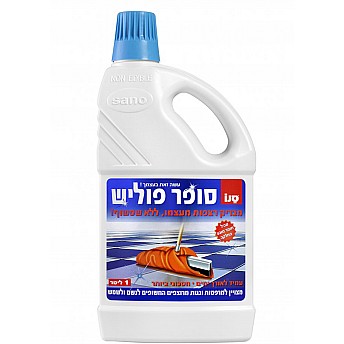 סנו סופר פוליש נוזל לרצפה - 1 ליטר