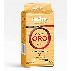 קפה קלוי וטחון אורו Qualità Oro חוזק 5 לוואצה 250 גרם