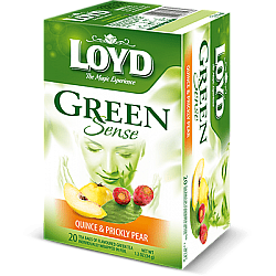 תה ירוק עם חבושים וסברס לויד 20 שקיות תה - LOYD