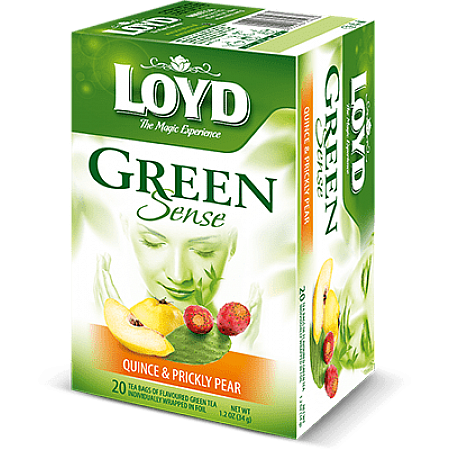 מחיר תה ירוק עם חבושים וסברס לויד 20 שקיות תה - LOYD