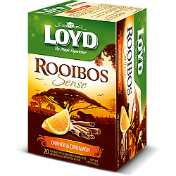 תה רויבוש בטעם תפוז וקנמון לויד 20 שקיות תה - LOYD