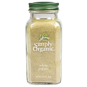 אבקת פלפל לבן אורגני 81 גרם - Simply Organic