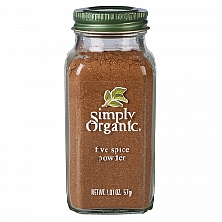 חמש אבקות תבלינים אורגני 57 גרם - Simply Organic