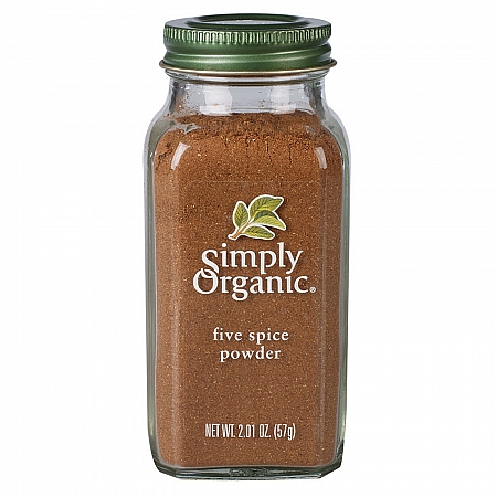 מחיר חמש אבקות תבלינים אורגני 57 גרם - Simply Organic