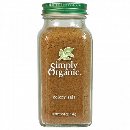 מחיר מלח סלרי אורגני 157 גרם - Simply Organic