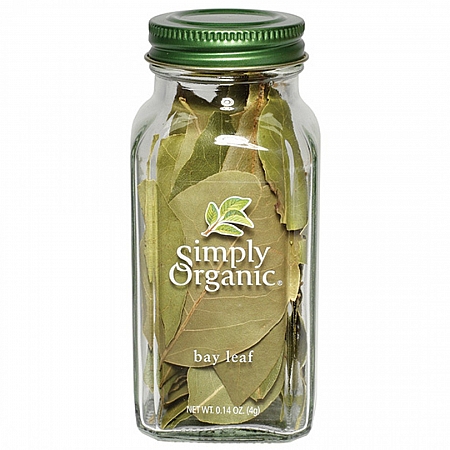 מחיר עלי דפנה אורגני 4 גרם - Simply Organic