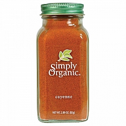 פלפל קאיין אורגני 82 גרם - Simply Organic