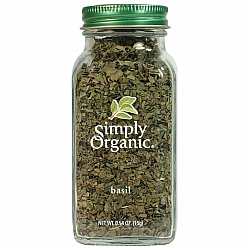 תבלין בזיליקום אורגני 15 גרם - Simply Organic
