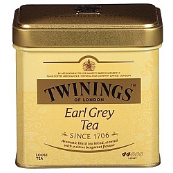 תה עלים טווינינגס ארל גריי Earl Grey בפחית 200 גרם - מבית Twinings