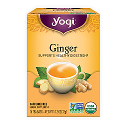 יוגי תה ג'ינג'ר ללא קפאין 16 שקיקים - מבית Yogi Tea