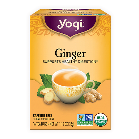 מחיר יוגי תה גינגר ללא קפאין 16 שקיקים - מבית Yogi Tea