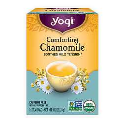 יוגי תה מרגיעות קמומיל ללא קפאין 16 שקיקים - מבית Yogi Tea