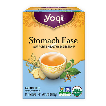 מחיר יוגי תה קל בטן ללא קפאין 16 שקיקים - מבית Yogi Tea