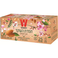 חליטת פרות וצמחים חמדת השקד הגן הקסום ויסוצקי 25 שקיקים