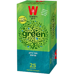 תה ירוק מרווה ויסוצקי 25 שקיקים