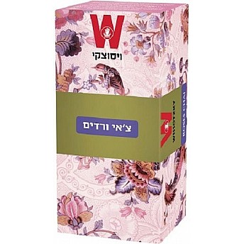 תה צ׳אי ורדים ויסוצקי 25 שקיקים