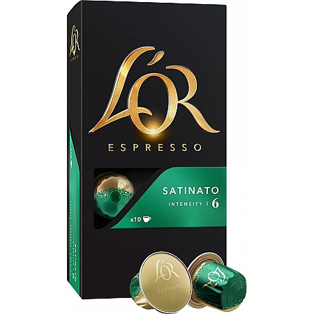מחיר לור קפסולות קפה אספרסו סאטינטו 6 - 10 קפסולות