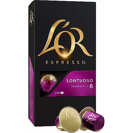 מחיר לור קפסולות קפה אספרסו סונטוזו 8 - 10 קפסולות