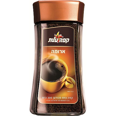 קפה נמס ארומה קלאסי קפה עלית 200 גרם