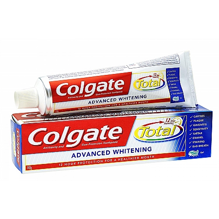 מחיר קולגייט טוטאל משחת שיניים הלבנה 100 מל - מבית Colgate