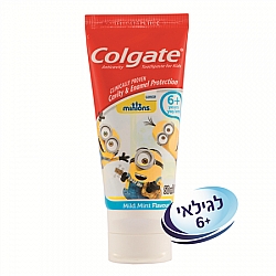 קולגייט ילדים משחת שיניים מיניונים לגילאי 6+ שנים 50 מ"ל - מבית Colgate