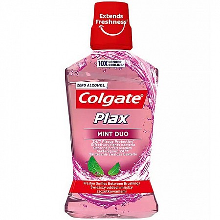 קולגייט פלאקס שטיפת פה ורוד 500 מ"ל - מבית Colgate