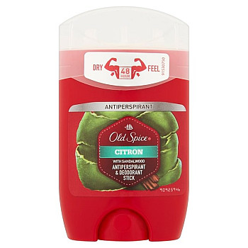 אולד ספייס דאודורנט סטיק CITRON סיטרון 50 מ"ל - מבית Old Spice