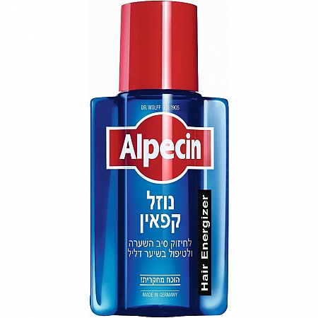 מחיר אלפסין נוזל קפאין 200 מל - מבית Alpecin