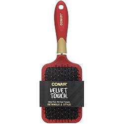 מברשת מברשת שיער להתרת קשרים ולעיצוב - Velvet Touch - מבית Conair