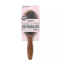 מברשת עץ לשיער רגיל וצפוף מקצועי משחרר קשרים  - מבית Conair