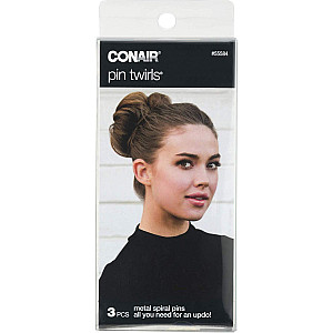 סיכות מתכת ספירליות - 3 יחידות - מבית Conair