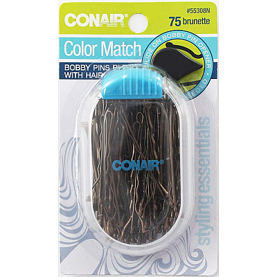 סיכות שיער צבע ברונזה - 75 יחידות - מבית Conair