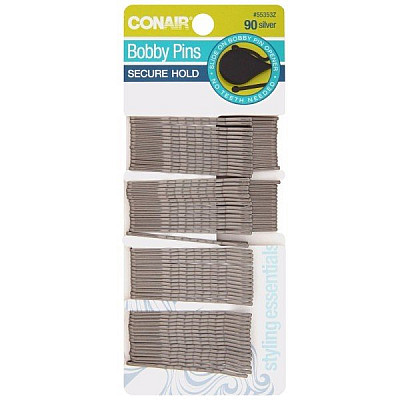 סיכות שיער צבע ברונזה - 90 יחידות - מבית Conair