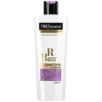 טרזמה מרכך משקם בתוספת ביוטין 400 מ"ל - מבית TRESemme
