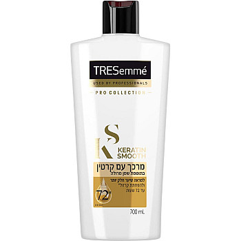 טרזמה מרכך עם קרטין בתוספת שמן מרולה 700 מ"ל - מבית TRESemme