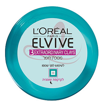 אלביב מסכת חימר לשימוש לפני שמפו 150 מ"ל - לאריאל