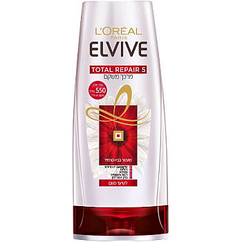 אלביב מרכך טוטאל ריפייר 5 משקם לשיער פגום 550 מ"ל - לאריאל