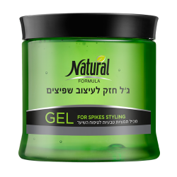 נטורל פורמולה ג'ל חזק לעיצוב שפיצים 500 מ"ל - מבית NATURAL FORMULA