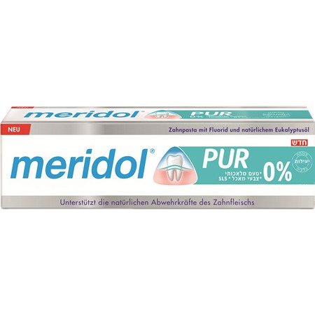 מחיר PUR Meridol משחת שיניים 75 מל - מרידול