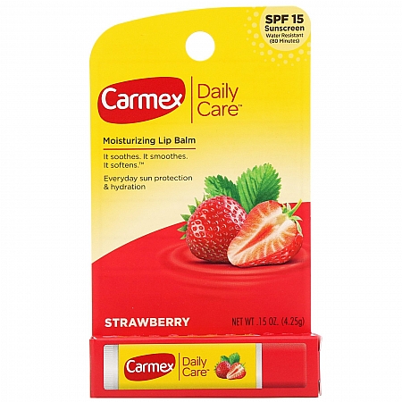 מחיר באלם SPF 15 לשפתיים טעם תות 4 גרם - מבית Carmex