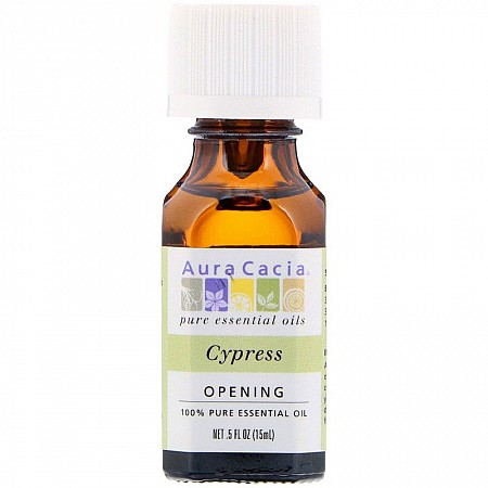 שמן אתרי ברוש 100% טהור 15 מ"ל - מבית Aura Cacia